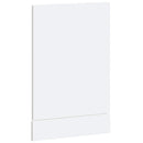 vidaXL mosogatógép panel Porto Magasfényű fehér 45x1,5x57 cm Gépi fa