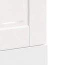 vidaXL mosogatógép panel "Porto" Magasfényű fehér 45x1,5x67 cm Gépi fa