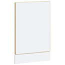 vidaXL mosogatógép panel "Porto" Sonoma tölgy 45x1,5x67 cm Mérnöki fa