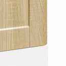 vidaXL mosogatógép panel "Porto" Sonoma tölgy 45x1,5x67 cm Mérnöki fa