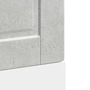 vidaXL mosogatógép panel "Porto" Beton szürke 45x1,5x67 cm Mérnöki fa