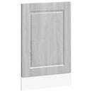 vidaXL mosogatógép panel Porto Szürke Sonoma 45x1,5x57 cm Mérnöki fa