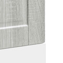 vidaXL mosogatógép panel "Porto" Szürke Sonoma 45x1,5x67 cm Mérnöki fa