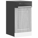 vidaXL mosogatógép panel Porto Szürke Sonoma 45x1,5x57 cm Mérnöki fa