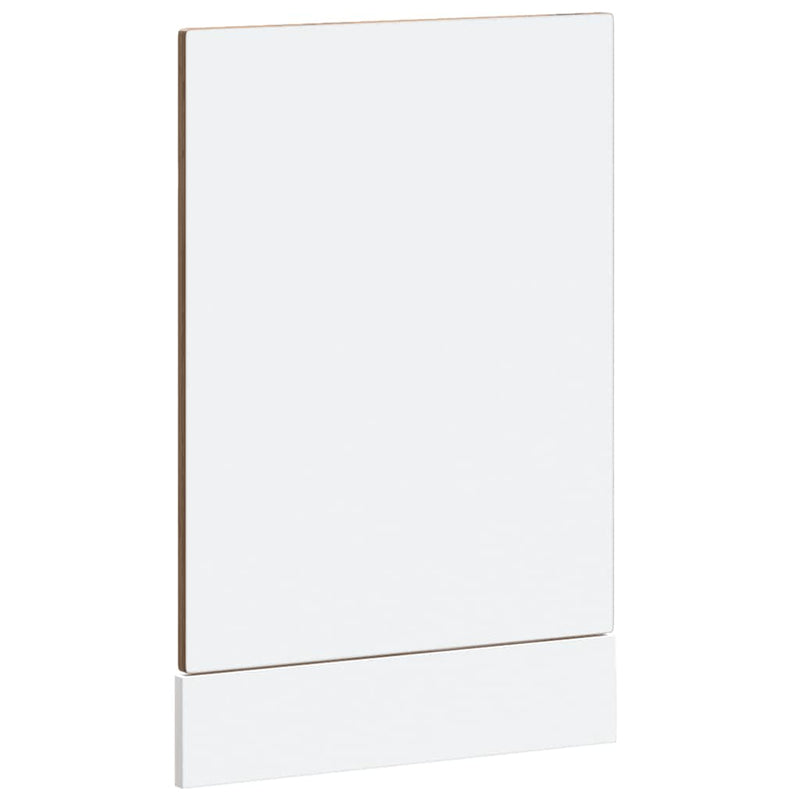 vidaXL mosogatógép panel "Porto" Régi fa 45x1,5x67 cm Műanyag fa