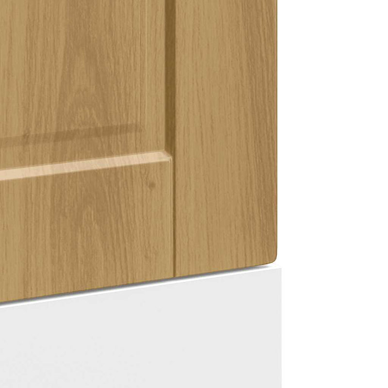 vidaXL mosogatógép panel "Porto" Artisan Oak Mérnöki faanyagok