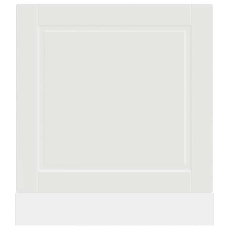 vidaXL mosogatógép panel Porto fehér 60x1,5x67 cm mérnöki fa