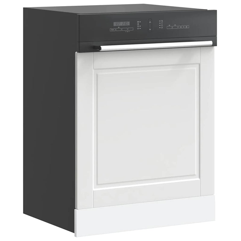 vidaXL mosogatógép panel Porto fehér 60x1,5x67 cm mérnöki fa