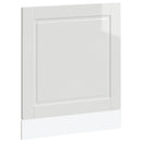 vidaXL mosogatógép panel Porto magasfényű fehér 60x1,5x67 cm gépi fa