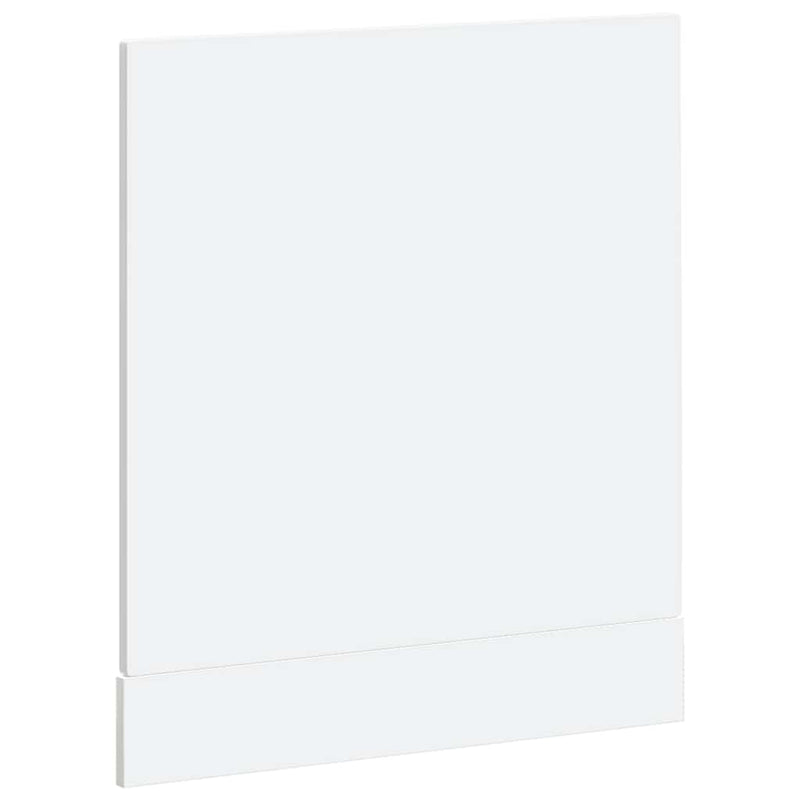 vidaXL mosogatógép panel Porto magasfényű fehér 60x1,5x67 cm gépi fa