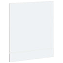 vidaXL mosogatógép panel Porto magasfényű fehér 60x1,5x57 cm gépi fa