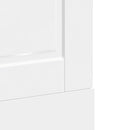 vidaXL mosogatógép panel Porto magasfényű fehér 60x1,5x67 cm gépi fa