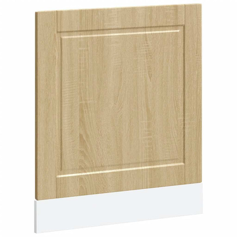 vidaXL mosogatógép panel Porto sonoma tölgy 60x1,5x67 cm mérnöki fa