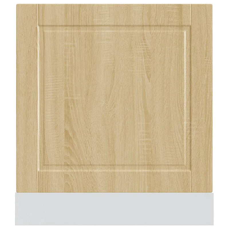vidaXL mosogatógép panel Porto sonoma tölgy 60x1,5x67 cm mérnöki fa
