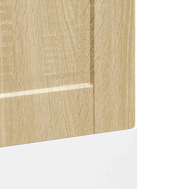 vidaXL mosogatógép panel Porto sonoma tölgy 60x1,5x67 cm mérnöki fa