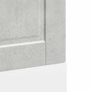 vidaXL mosogatógép panel Porto beton szürke 60x1,5x67 cm mérnöki fa