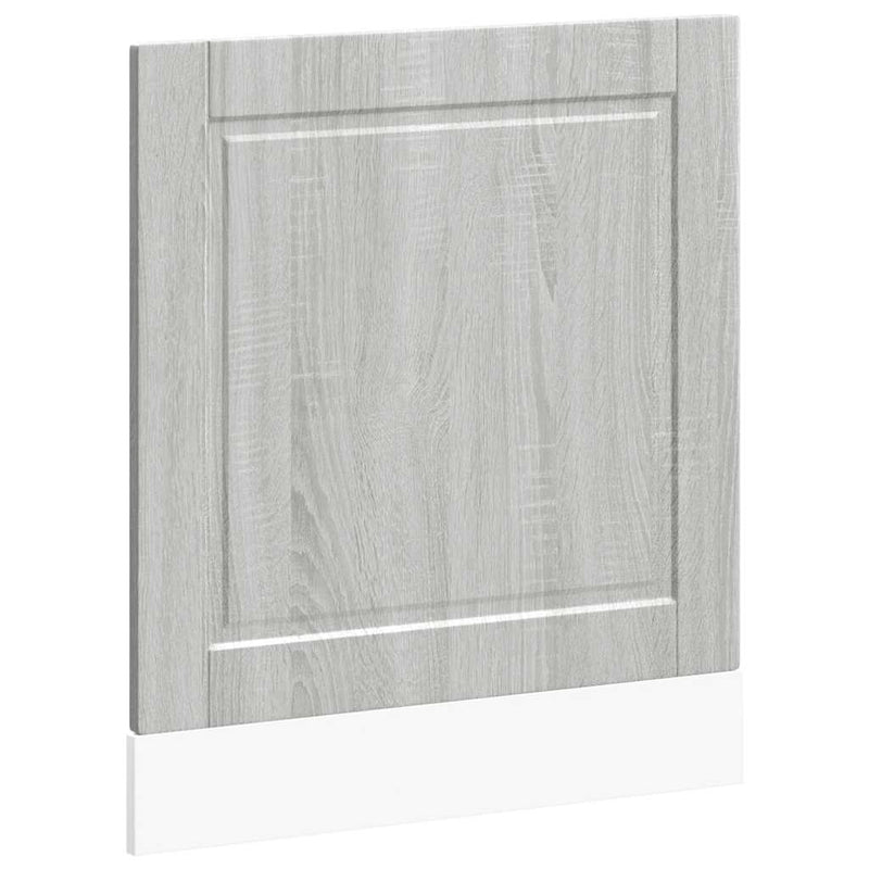 vidaXL mosogatógép panel Porto szürke sonoma 60x1,5x67 cm mérnöki fa