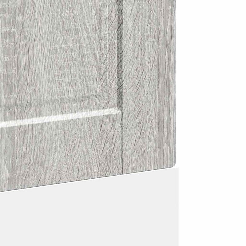 vidaXL mosogatógép panel Porto szürke sonoma 60x1,5x67 cm mérnöki fa