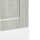 vidaXL mosogatógép panel Porto szürke sonoma 60x1,5x57 cm mérnöki fa