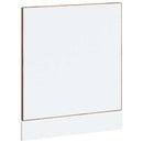 vidaXL mosogatógép panel Porto régi fa 60x1,5x67 cm műanyag fa