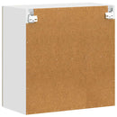 vidaXL konyhai fali szekrény üvegajtóval "Porto" Sonoma Oak