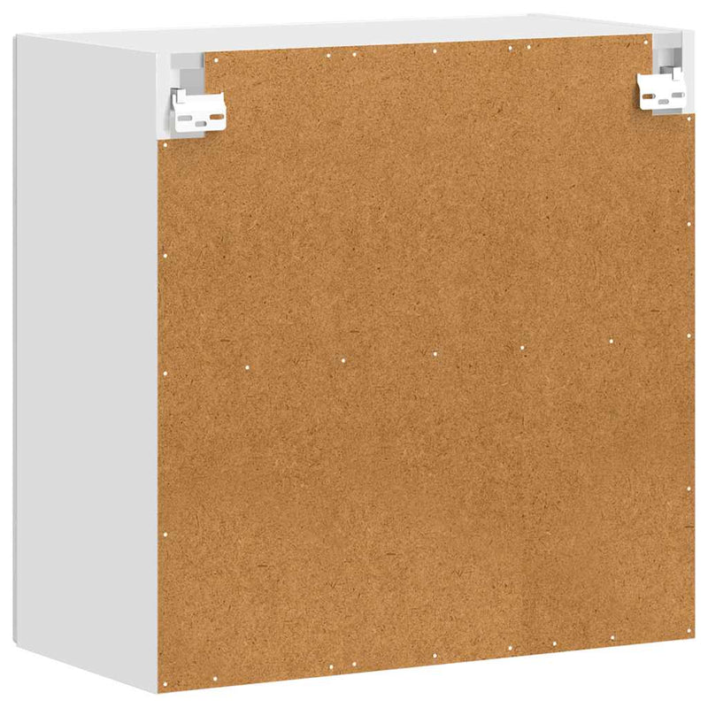 vidaXL konyhai fali szekrény üvegajtóval Porto Betonszürke betonszürke