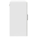 vidaXL konyhai fali szekrény üvegajtóval Porto Betonszürke betonszürke