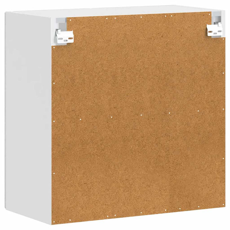 vidaXL Konyhai fali szekrény üvegajtóval "Porto" Szürke Sonoma