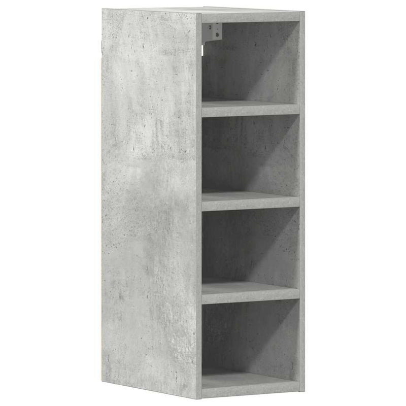 vidaXL “Riga” betonszürke szerelt fa függő szekrény 20x29,5x60 cm