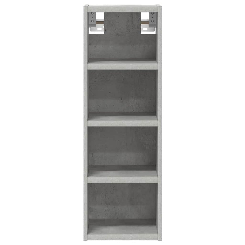 vidaXL “Riga” betonszürke szerelt fa függő szekrény 20x29,5x60 cm