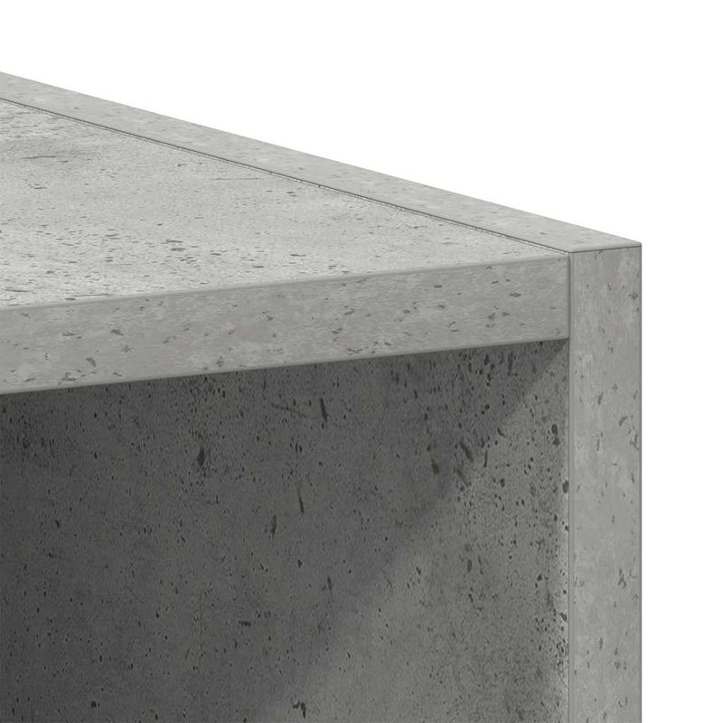 vidaXL “Riga” betonszürke szerelt fa függő szekrény 20x29,5x60 cm