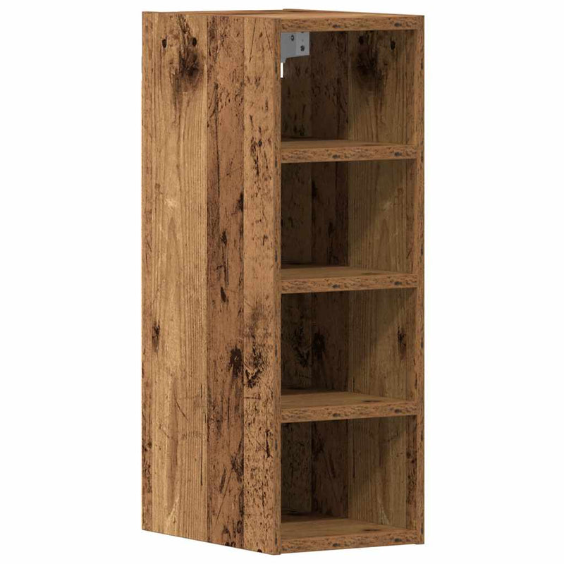 vidaXL “Riga” antik fa színű szerelt fa függőszekrény 20x29,5x60 cm