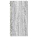 vidaXL “Riga” szürke sonoma színű szerelt fa függőszekrény