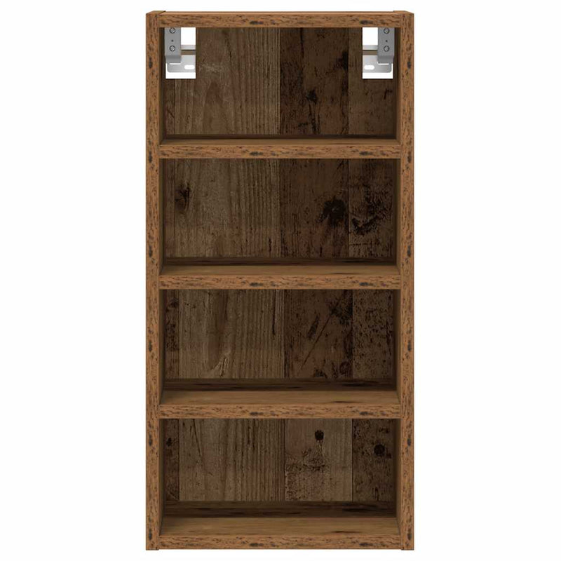 vidaXL “Riga” antik fa színű szerelt fa függőszekrény 30x29,5x60 cm