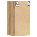 vidaXL “Riga” kézműves tölgy színű szerelt fa függőszekrény