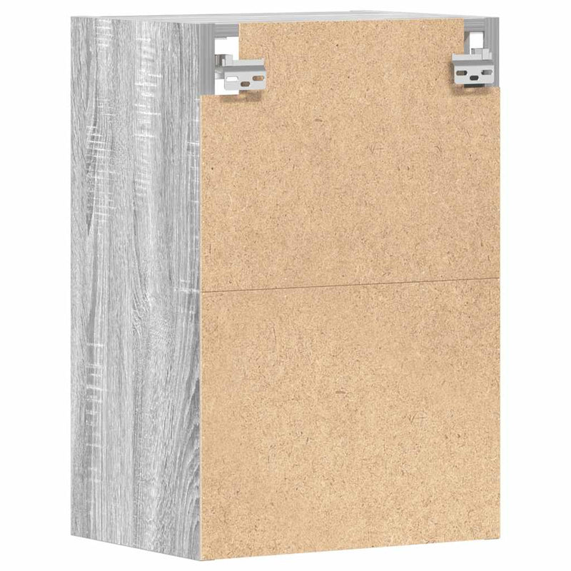 vidaXL “Riga” szürke sonoma színű szerelt fa függőszekrény