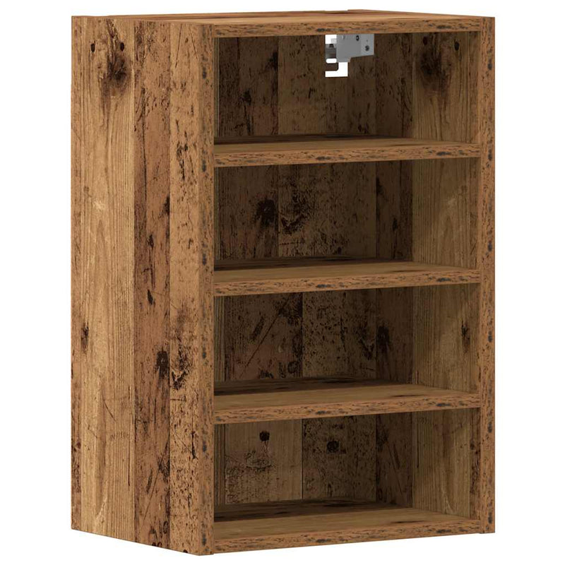 vidaXL “Riga” antik fa színű szerelt fa függőszekrény 40x29,5x60 cm