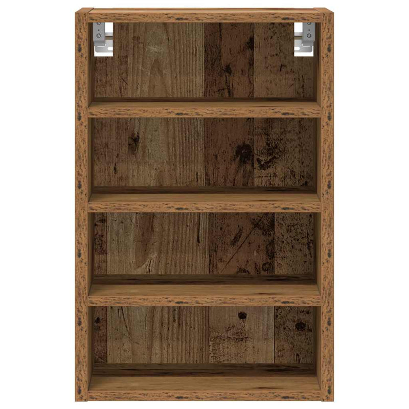 vidaXL “Riga” antik fa színű szerelt fa függőszekrény 40x29,5x60 cm