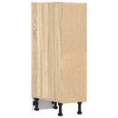 vidaXL “Riga” sonoma tölgy színű szerelt fa alsó szekrény