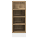 vidaXL “Riga” kézműves tölgy színű szerelt fa alsószekrény