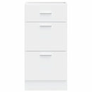 vidaXL “Lyon” alsó szekrény fehér 40x46x81,5 cm Műfa 40x46x81,5 cm