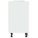 vidaXL “Lyon” alsó szekrény fehér 40x46x81,5 cm Műfa 40x46x81,5 cm