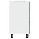 vidaXL “Lyon” alsó szekrény Sonoma tölgy Gépi úton előállított fa