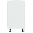 vidaXL “Lyon” Alsószekrény betonszürke Gépi forgácsolt fa