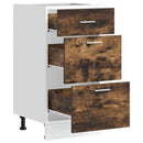 vidaXL “Lyon” alsó szekrény füstölt tölgy Gépi úton előállított fa