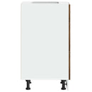 vidaXL “Lyon” alsó szekrény füstölt tölgy Gépi úton előállított fa