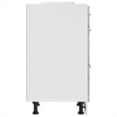 vidaXL Porto szürke sonoma színű szerelt fa konyhai alapszekrény