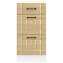 vidaXL Konyhai alsó szekrény Lucca sonoma tölgy szerelt fa