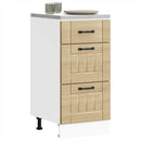 vidaXL Konyhai alsó szekrény Lucca sonoma tölgy szerelt fa