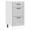 vidaXL Konyhai alsó szekrény Lucca betonszürke szerelt fa